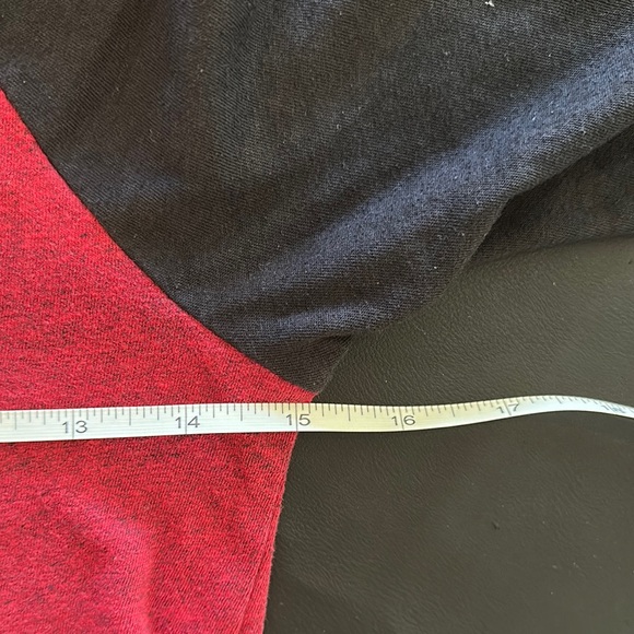 Urban Pipeline Red and Black Long Sleeve Tee - Picture 3 of 6